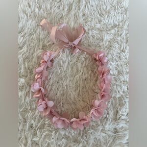 Pink Floral Kids Headband